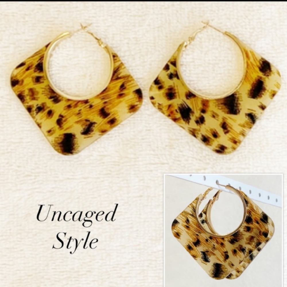 Animal Print Earrings